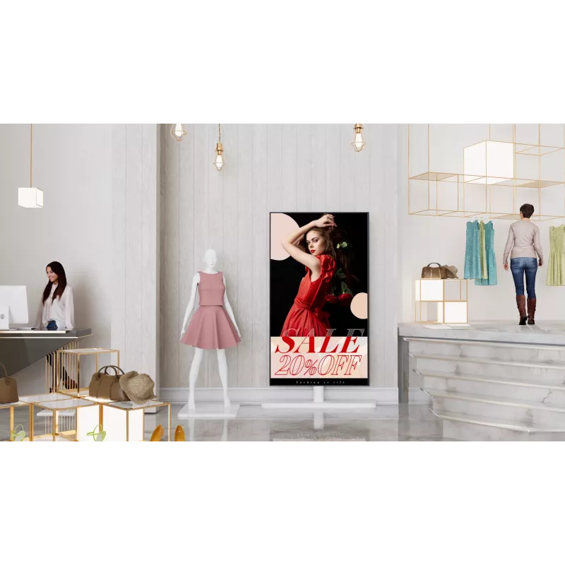 Sony FW-55BZ40L Signage Display Skaitmeninės reklamos plokščiasis ekranas 139,7 cm (55 colių) LCD Wi-Fi 700 cd/m² 4K Ultra HD Juodas Android 24/7