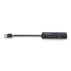 StarTech.com 4 prievadų USB-A šakotuvas, 5 Gbps, maitinamas per magistralę, mažas kelioninis mini USB šakotuvas, kelių prievadų USB 3.0 skirstytuvas, nešiojamasis USB šakotuvas, apsauga nuo viršsrovių (OCP)