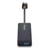 StarTech.com 4 prievadų USB-A šakotuvas, 5 Gbps, maitinamas per magistralę, mažas kelioninis mini USB šakotuvas, kelių prievadų USB 3.0 skirstytuvas, nešiojamasis USB šakotuvas, apsauga nuo viršsrovių (OCP)