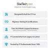 StarTech.com 4 prievadų USB-A šakotuvas, 5 Gbps, maitinamas per magistralę, mažas kelioninis mini USB šakotuvas, kelių prievadų USB 3.0 skirstytuvas, nešiojamasis USB šakotuvas, apsauga nuo viršsrovių (OCP)