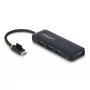 “StarTech.com” 4 prievadų USB-C šakotuvas, 5 Gb/s, USB-C į 4x USB-A, magistralės maitinamas, mažas kelioninis mini šakotuvas, kelių prievadų USB 3.0 skirstytuvas, nešiojamasis šakotuvas, apsauga nuo viršsrovių