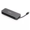 StarTech.com 4 prievadų USB 3.0 šakotuvas – USB-A į 4x USB-A – SuperSpeed 5 Gbps nešiojamas USB 3.2 Gen 1 Type-A šakotuvas – maitinamas per USB magistralę – nešiojamųjų / stalinių kompiuterių USB šakotuvas su ilgu 28 cm kabeliu ir kabelio valdymu