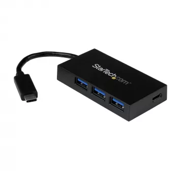 StarTech.com 4 prievadų USB-C šakotuvas - USB-C į 1x USB-C ir 3x USB-A - USB 3.0 šakotuvas~4 prievadų USB-C šakotuvas - USB-C į 1x USB-C ir 3x USB-A - USB 3.0 šakotuvas - 5 Gbps
