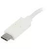 StarTech.com 4 prievadų USB C šakotuvas su 1x USB-C ir 3x USB-A prievadais (SuperSpeed 5 Gbps) - maitinamas per USB magistralę - nešiojamasis / nešiojamojo kompiuterio USB 3.0 adapteris-šakotuvas - USB 3.1 Gen 1 / USB 3.2 Gen 1 Type-C šakotuvas - baltas