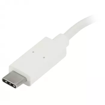 StarTech.com 4 prievadų USB C šakotuvas su 1x USB-C ir 3x USB-A prievadais (SuperSpeed 5 Gbps) - maitinamas per USB magistralę - nešiojamasis / nešiojamojo kompiuterio USB 3.0 adapteris-šakotuvas - USB 3.1 Gen 1 / USB 3.2 Gen 1 Type-C šakotuvas - baltas
