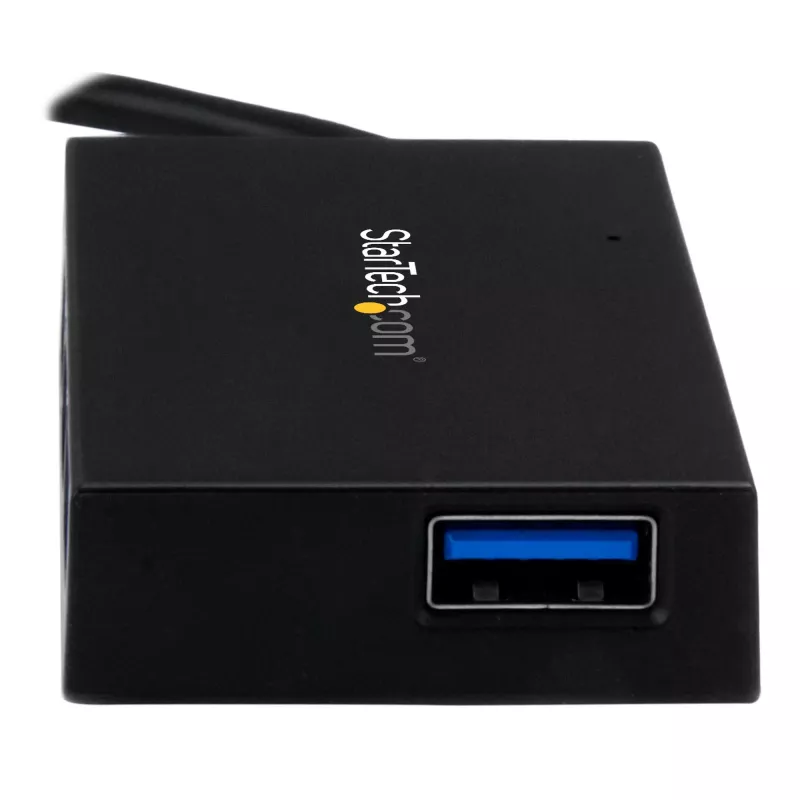 StarTech.com 4 prievadų USB C šakotuvas – USB Type-C šakotuvas su 4x USB-A prievadais (USB 3.0/3.1 Gen 1 SuperSpeed 5 Gbps) – USB magistralės arba savaiminio maitinimo – nešiojamas USB-C į USB-A BC 1.2 įkrovimo šakotuvas su maitinimo adapteriu~4 prievadų USB C šakotuvas – USB Type-C šakotuvas su 4x USB-A prievadais USB 3.0 šakotuvas (5 Gbps) – USB magistralės arba savaiminio maitinimo –…