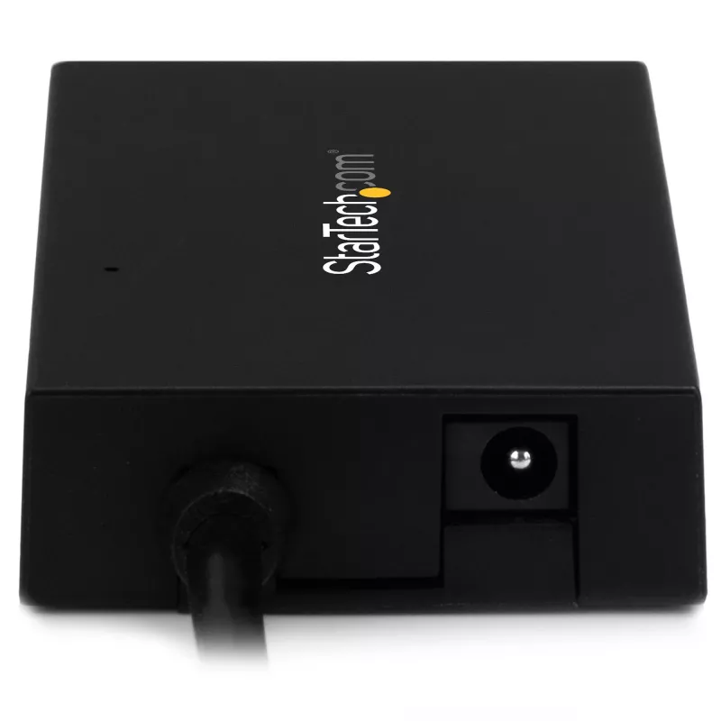 StarTech.com 4 prievadų USB C šakotuvas – USB Type-C šakotuvas su 4x USB-A prievadais (USB 3.0/3.1 Gen 1 SuperSpeed 5 Gbps) – USB magistralės arba savaiminio maitinimo – nešiojamas USB-C į USB-A BC 1.2 įkrovimo šakotuvas su maitinimo adapteriu~4 prievadų USB C šakotuvas – USB Type-C šakotuvas su 4x USB-A prievadais USB 3.0 šakotuvas (5 Gbps) – USB magistralės arba savaiminio maitinimo –…