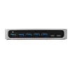 StarTech.com 7 prievadų USB C šakotuvas su greito įkrovimo prievadu – USB-C į 5x USB-A, 2x USB-C (USB 3.0 SuperSpeed 5 Gbps) – maitinamas iš tinklo USB 3.2 Gen 1 Type-C šakotuvas su maitinimo adapteriu – staliniam / nešiojamam kompiuteriui