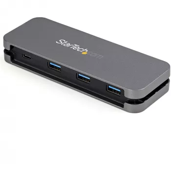 StarTech.com 4 prievadų USB-C šakotuvas – 3x USB-A / 1x USB-C – 5 Gbps USB 3.0 Type-C šakotuvas (3.2/3.1 Gen 1) – maitinamas per magistralę – nešiojamasis USB-C į USB-A adapterio šakotuvas – 28,5 cm (11,2 col.) kabelis su kabelio valdymu~4 prievadų USB-C šakotuvas – 3x USB-A / 1x USB-C – USB 3.0 Type-C šakotuvas – USB 3.2 Gen 1 (5Gbps) – maitinamas per magistralę – nešiojamasis USB-C į USB-A…