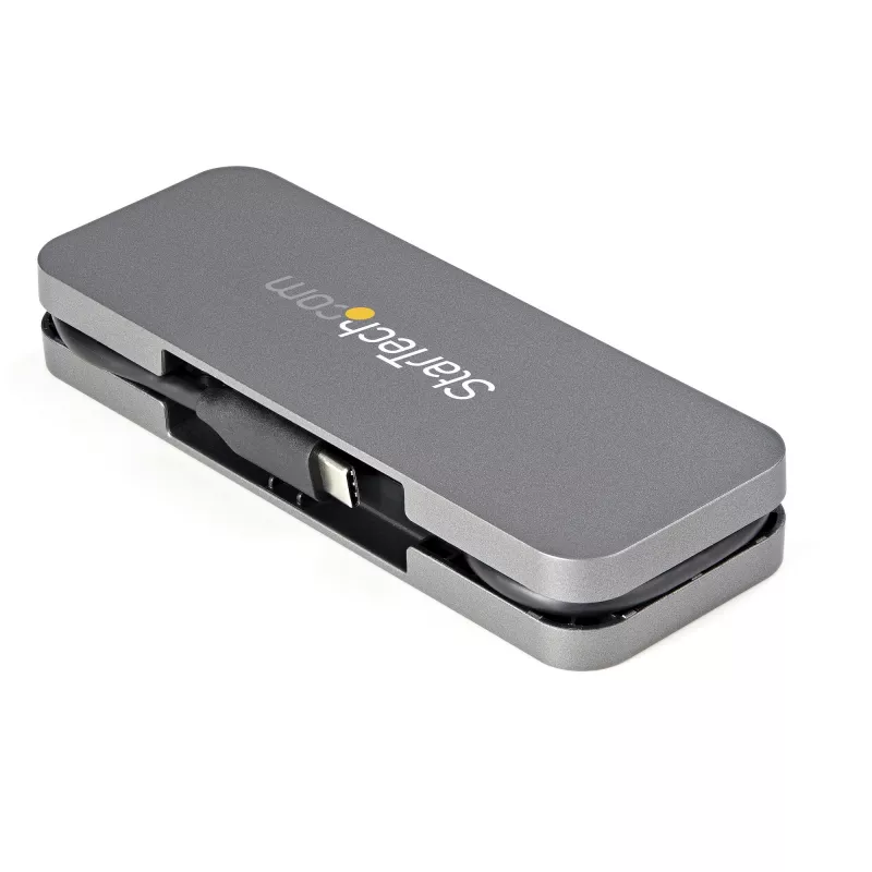 StarTech.com 4 prievadų USB-C šakotuvas – 3x USB-A / 1x USB-C – 5 Gbps USB 3.0 Type-C šakotuvas (3.2/3.1 Gen 1) – maitinamas per magistralę – nešiojamasis USB-C į USB-A adapterio šakotuvas – 28,5 cm (11,2 col.) kabelis su kabelio valdymu~4 prievadų USB-C šakotuvas – 3x USB-A / 1x USB-C – USB 3.0 Type-C šakotuvas – USB 3.2 Gen 1 (5Gbps) – maitinamas per magistralę – nešiojamasis USB-C į USB-A…