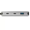 StarTech.com 4 prievadų USB C šakotuvas su 2x USB A ir 2x USB C – SuperSpeed 10Gbps USB Type-C 3.1/3.2 Gen 2 šakotuvas – maitinamas per USB magistralę – nešiojamas USB-C prie USB adapterio šakotuvas – aliuminis – 25 cm (9,8 col.) laidas~4 prievadų USB C šakotuvas su 2x USB A ir 2x USB C – SuperSpeed 10Gbps USB Type-C 3.2 Gen 2 šakotuvas – maitinamas per USB magistralę – nešiojamas USB-C prie USB…