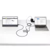 StarTech.com 4 prievadų USB-C šakotuvas su USB-C DP alt. režimo vaizdo išvestimi 4K 60Hz - 3x USB-A, 1x USB Type-C, 100W maitinimo tiekimas, USB 3.2 10Gbps, 30 cm laidas, nešiojamas USB šakotuvas