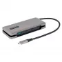 StarTech.com 4 prievadų USB-C šakotuvas - 1x USB-A ir 3x USB-C prievadai - USB 3.2 Gen 2 (10 Gbps) - maitinamas per magistralę - USB Type C šakotuvas su 12,6 col. / 32 cm apvyniojamu kabeliu - nešiojamasis USB-C į USB-A šakotuvas