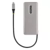 StarTech.com 4 prievadų USB-C šakotuvas - 1x USB-A ir 3x USB-C prievadai - USB 3.2 Gen 2 (10 Gbps) - maitinamas per magistralę - USB Type C šakotuvas su 12,6 col. / 32 cm apvyniojamu kabeliu - nešiojamasis USB-C į USB-A šakotuvas