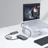 StarTech.com 4 prievadų USB-C šakotuvas - 1x USB-A ir 3x USB-C prievadai - USB 3.2 Gen 2 (10 Gbps) - maitinamas per magistralę - USB Type C šakotuvas su 12,6 col. / 32 cm apvyniojamu kabeliu - nešiojamasis USB-C į USB-A šakotuvas