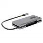StarTech.com 4 prievadų USB-C šakotuvas, 4x USB-C prievadai, USB 3.2 Gen 2 (10 Gbit/s) – Nešiojamas USB C šakotuvas su 100 W maitinimo perdavimu – USB Type C šakotuvas su 12,6 col. / 32 cm apvyniojamu kabeliu