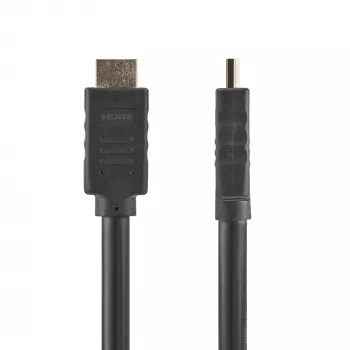 StarTech.com 15 m HDMI 2.0 laidas – 4K 60Hz aktyvus HDMI laidas – CL2 įvertinimas, skirtas montavimui sienoje – ilgas, patvarus, didelės spartos UHD HDMI laidas – HDR, 18 Gbps – kištukas-kištukas, juodas