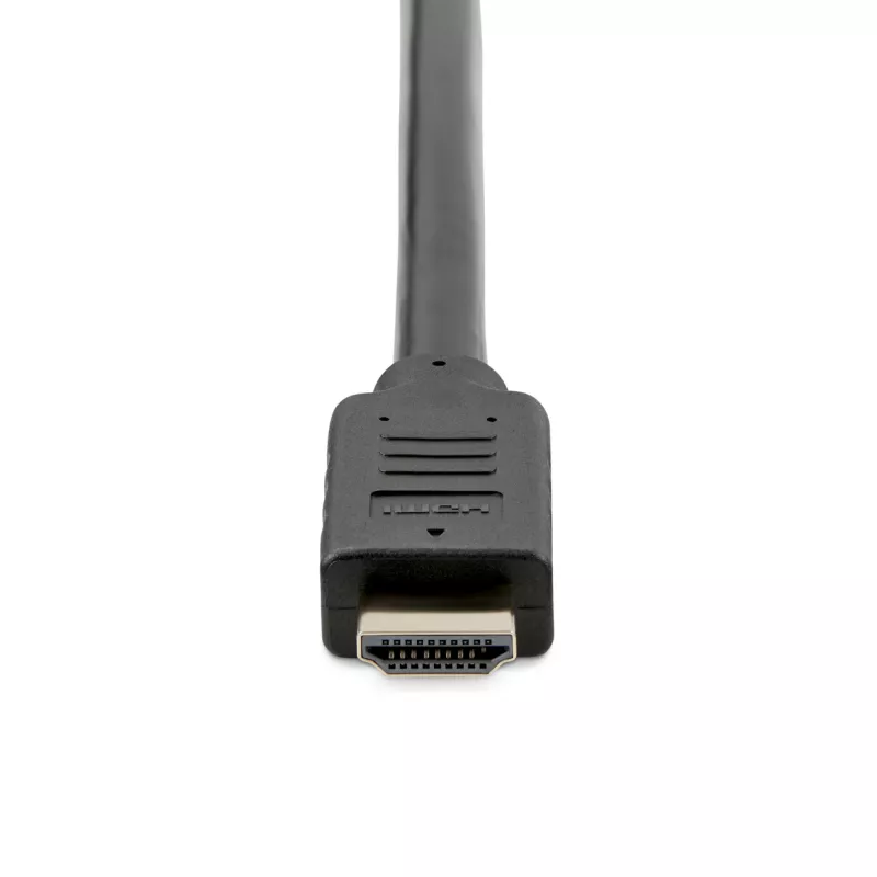 StarTech.com 15 m HDMI 2.0 laidas – 4K 60Hz aktyvus HDMI laidas – CL2 įvertinimas, skirtas montavimui sienoje – ilgas, patvarus, didelės spartos UHD HDMI laidas – HDR, 18 Gbps – kištukas-kištukas, juodas