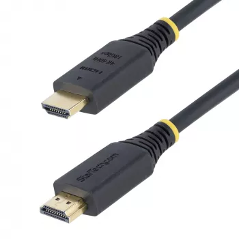 StarTech.com 4m (13ft) Premium sertifikuotas didelės spartos HDMI laidas, 4K 60Hz/1440p 144Hz, HDR10/HDCP 2.2/ARC, 18Gbps, UHD HDMI 2.0 laidas televizoriui/monitoriui/ekranui, TPE apvalkalas