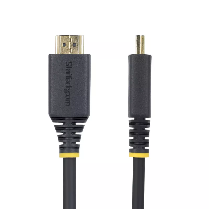 StarTech.com 4m (13ft) Premium sertifikuotas didelės spartos HDMI laidas, 4K 60Hz/1440p 144Hz, HDR10/HDCP 2.2/ARC, 18Gbps, UHD HDMI 2.0 laidas televizoriui/monitoriui/ekranui, TPE apvalkalas