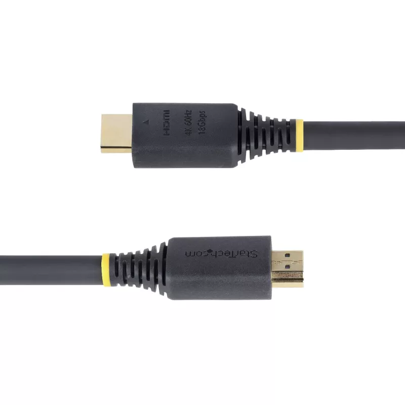 StarTech.com 7m (22.9ft) Premium sertifikuotas didelės spartos HDMI laidas, 4K 60Hz/1440p 144Hz, HDR10/HDCP 2.2/ARC, 18Gbps, UHD HDMI 2.0 laidas televizoriui/monitoriui/ekranui, TPE apvalkalas