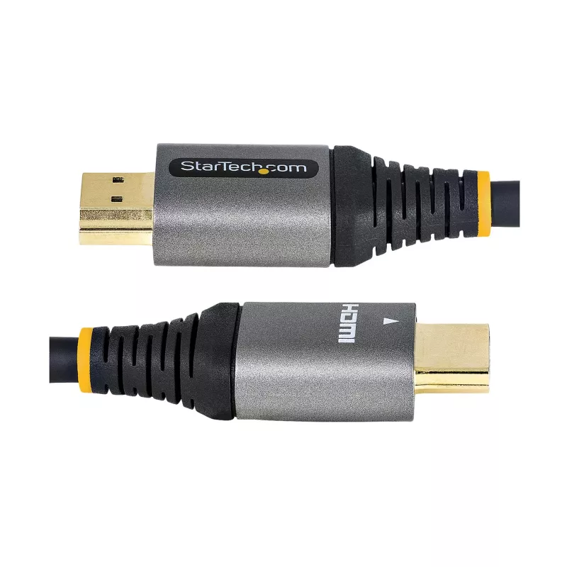 StarTech.com 2 m HDMI 2.1 kabelis 8K – sertifikuotas itin didelės spartos HDMI kabelis 48 Gbps – 8K 60 Hz/4K 120 Hz HDR10+ eARC – Ultra HD 8K HDMI kabelis – Monitoriui/TV/ekranui – lankstus TPE apvalkalas