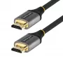 „StarTech.com“ 3 m „Premium Certified HDMI 2.0“ laidas – didelės spartos „Ultra HD 4K 60Hz HDMI“ laidas su eternetu – HDR10, ARC – UHD HDMI vaizdo laidas – UHD monitoriams, televizoriams, ekranams – M/M