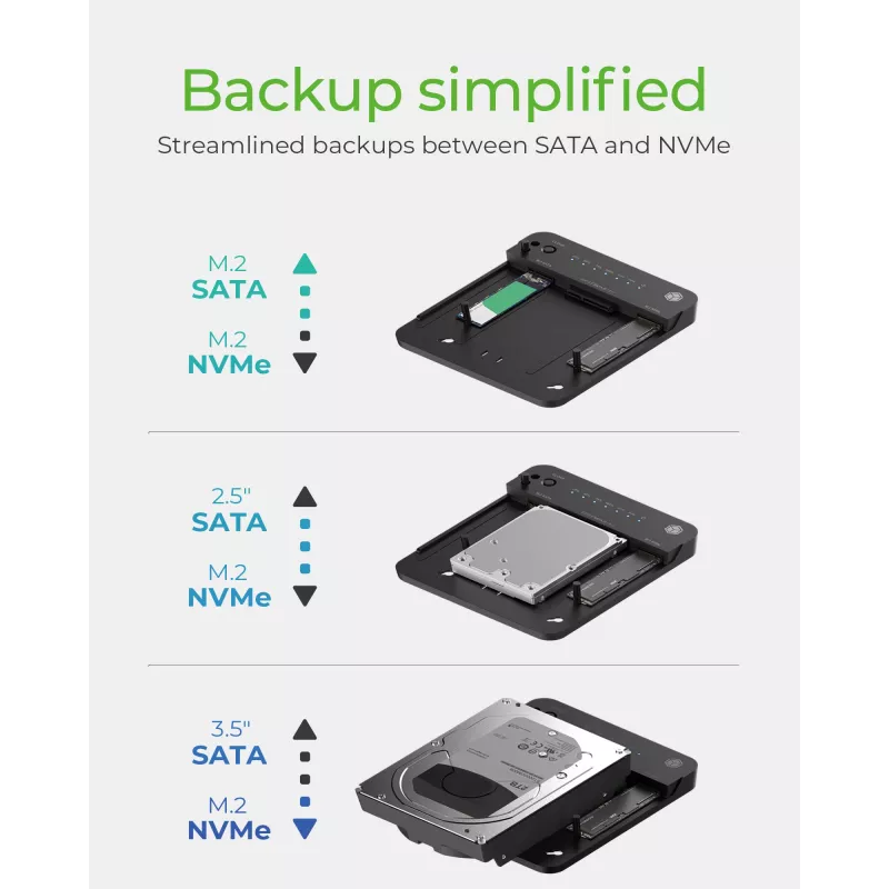 ICY BOX IB-2915MSCL-C31 USB 3.2 Gen 2 (3.1 Gen 2) Type-C juoda
