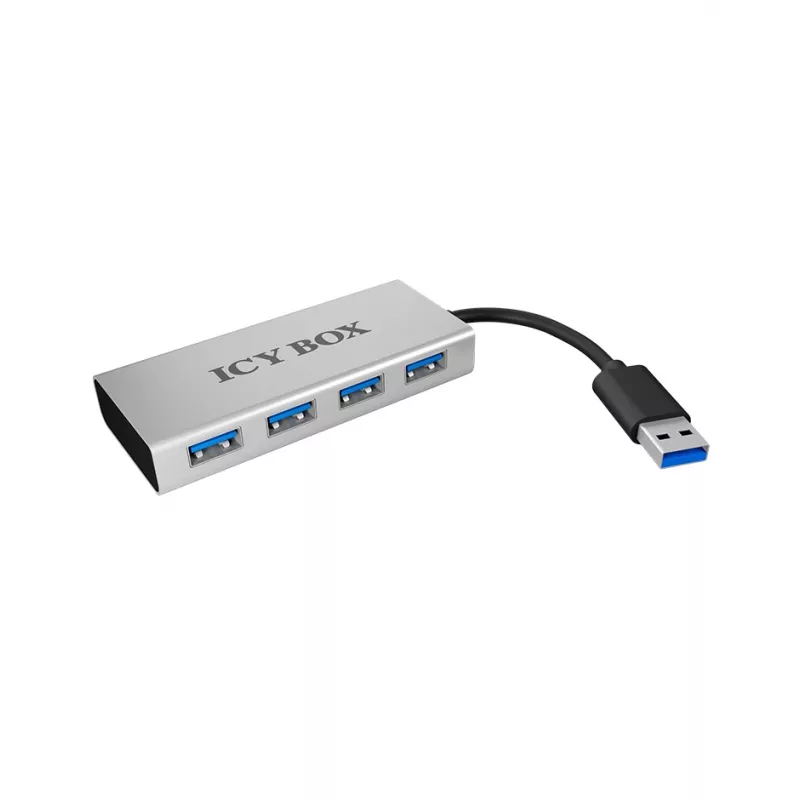ICY BOX IB-AC6104 USB 3.2 Gen 1 (3.1 Gen 1) Type-A 5000 Mbit/s balta