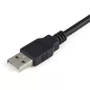 StarTech.com 1 prievado FTDI USB į nuoseklųjį RS232 adapterio kabelis su COM išlaikymu