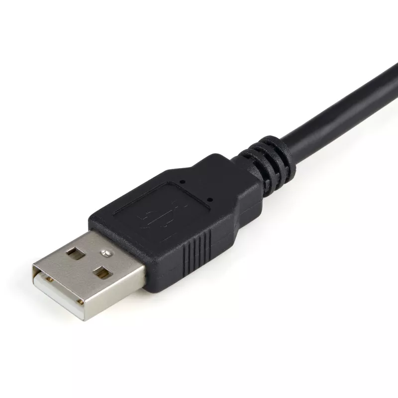 StarTech.com 1 prievado FTDI USB į nuoseklųjį RS232 adapterio kabelis su COM išlaikymu