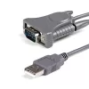 StarTech.com 3 pėdų (91 cm) 1 prievado USB–RS232 kabelis, DB9/DB25 RS232 į USB keitiklis, Prolific, USB į nuoseklųjį adapterį