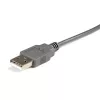 StarTech.com 3 pėdų (91 cm) 1 prievado USB–RS232 kabelis, DB9/DB25 RS232 į USB keitiklis, Prolific, USB į nuoseklųjį adapterį