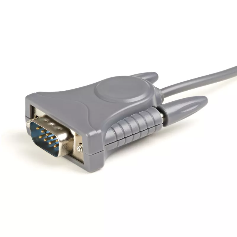 StarTech.com 3 pėdų (91 cm) 1 prievado USB–RS232 kabelis, DB9/DB25 RS232 į USB keitiklis, Prolific, USB į nuoseklųjį adapterį