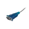 StarTech.com 17in (43cm) 1 prievado USB į RS232 DB9 nuosekliojo prievado adapterio laidas, USB į nuoseklųjį adapterį laidas – M/M