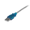 StarTech.com 17in (43cm) 1 prievado USB į RS232 DB9 nuosekliojo prievado adapterio laidas, USB į nuoseklųjį adapterį laidas – M/M