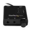 „StarTech.com“ USB stereofoninis garso adapteris, išorinė garso plokštė su SPDIF skaitmeniniu garso išėjimu ir stereofoniniu mikrofonu
