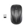 Kensington Wireless Valupelė, abiem rankoms tinkamas, optinis, RF belaidis, 1000 DPI, juodas