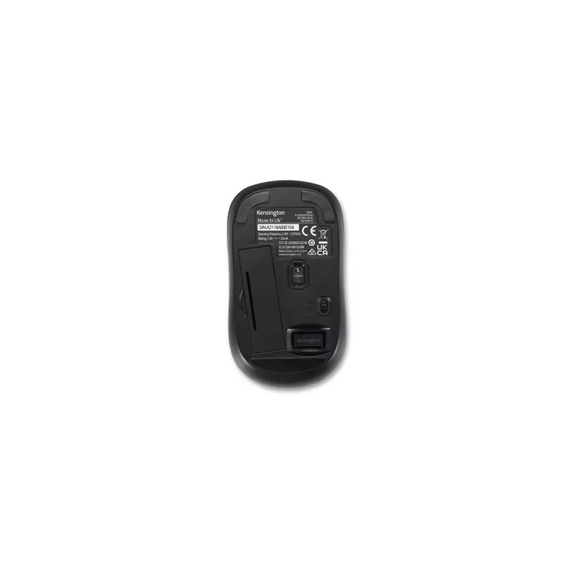 Kensington Wireless Valupelė, abiem rankoms tinkamas, optinis, RF belaidis, 1000 DPI, juodas