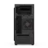 PC korpusas KRUX Astro Cube Juoda — kubo formos korpusas, palaiko micro ATX / mini‑ITX, 1 × 3,5 colio + 2 × 2,5 colio nišos, šoninis langas, maks. maitinimo blokas 28 cm, maks. aušintuvo aukštis 136 mm