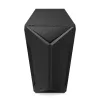 PC korpusas KRUX Astro Cube Juoda — kubo formos korpusas, palaiko micro ATX / mini‑ITX, 1 × 3,5 colio + 2 × 2,5 colio nišos, šoninis langas, maks. maitinimo blokas 28 cm, maks. aušintuvo aukštis 136 mm