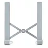 StarTech.com Sulankstomas nešiojamojo kompiuterio pakėlimo stovas, nešiojamas ergonominis aukščio reguliavimo stovas, ventiliuojamas aliuminio rėmas, atlaiko 22 svarus (10 kg), pakreipiamas / pakeliamas / pasviręs nešiojamųjų kompiuterių / planšečių stovas, sulankstoma konstrukcija