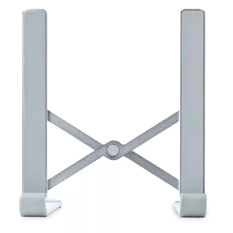 StarTech.com Sulankstomas nešiojamojo kompiuterio pakėlimo stovas, nešiojamas ergonominis aukščio reguliavimo stovas, ventiliuojamas aliuminio rėmas, atlaiko 22 svarus (10 kg), pakreipiamas / pakeliamas / pasviręs nešiojamųjų kompiuterių / planšečių stovas, sulankstoma konstrukcija