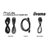 iiyama LH8665UHSB-B1 Skelbimų ekranas Kiosko dizainas 2,18 m (86 colių) LED Wi-Fi 800 cd/m² 4K Ultra HD Juodas Integruotas procesorius Android 11 24/7