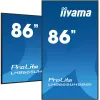 iiyama LH8665UHSB-B1 Skelbimų ekranas Kiosko dizainas 2,18 m (86 colių) LED Wi-Fi 800 cd/m² 4K Ultra HD Juodas Integruotas procesorius Android 11 24/7