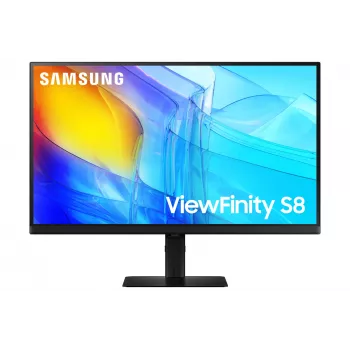 Samsung S80D kompiuterio monitorius 68.6 cm (27 col.) 3840 x 2160 pikselių 4K Ultra HD LCD juodas