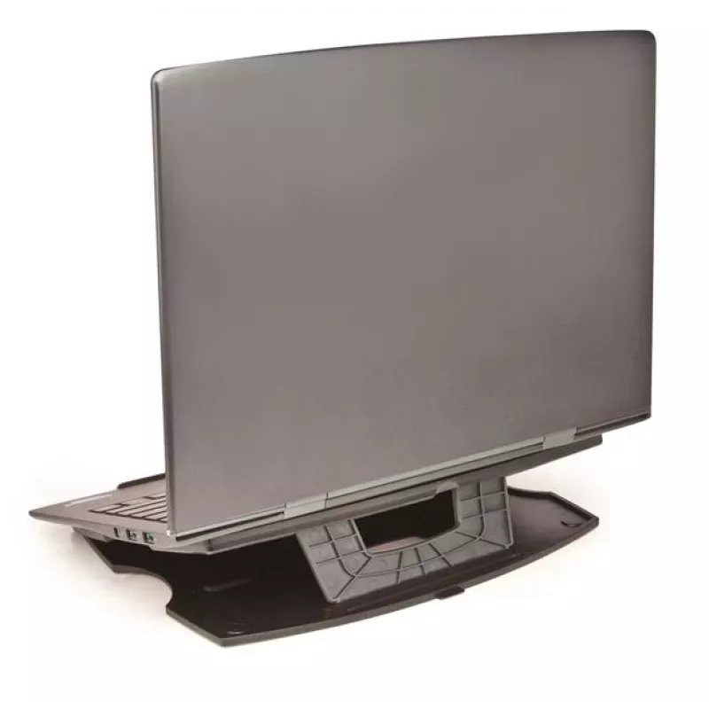 StarTech.com nešiojamo kompiuterio stovas – reguliuojamas, nešiojamo kompiuterio stovas, juoda, plastikinis, 22,9 cm (9 coliai), 33 cm (13 colių), TAA, REACH, CE