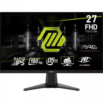 MSI MAG 275F kompiuterio monitorius 68,6 cm (27 colių) 1920 x 1080 pikselių Full HD juodas