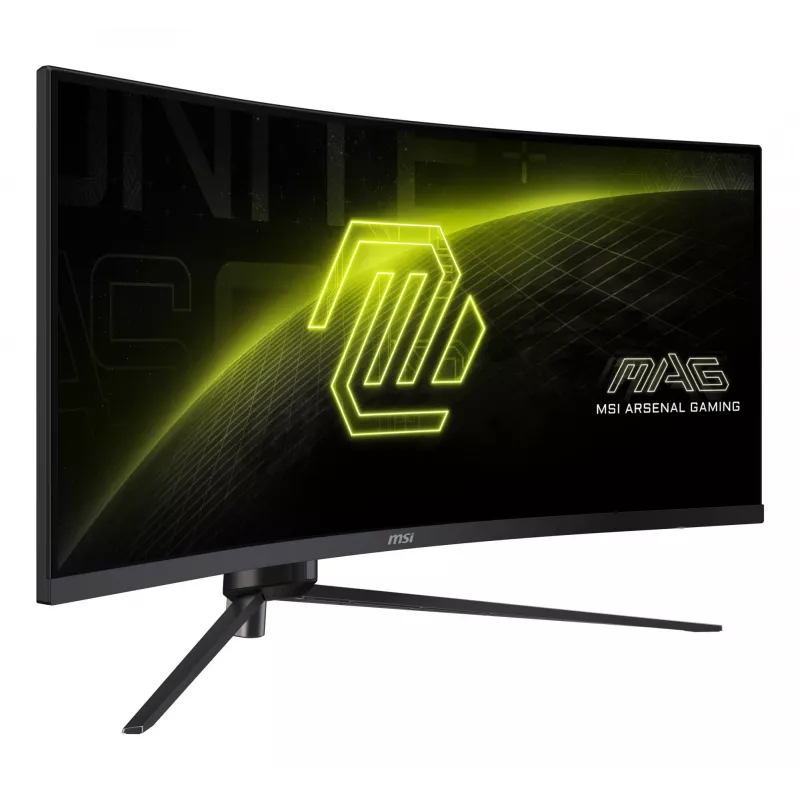 MSI MAG 345CQR kompiuterio monitorius 86,4 cm (34 colių) 3440 x 1440 pikselių UltraWide Dual Quad HD juodas