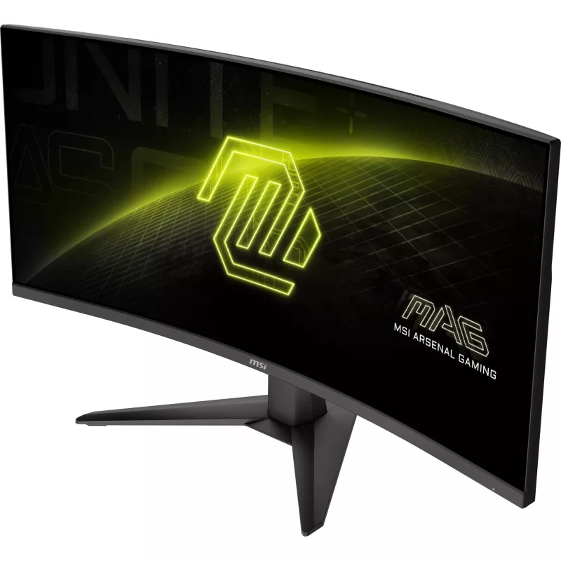 MSI MAG 346CQ kompiuterio monitorius 86,4 cm (34 colių) 3440 x 1440 pikselių „UltraWide Dual Quad HD“ LCD juodas